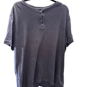 Apt. 9 Charcoal Henley Shirt